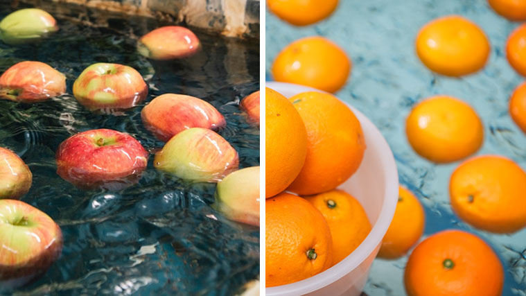 りんご湯/いよ柑湯